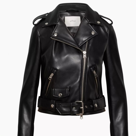 Aritzia Leather Jacket - Picture 1 of 14
